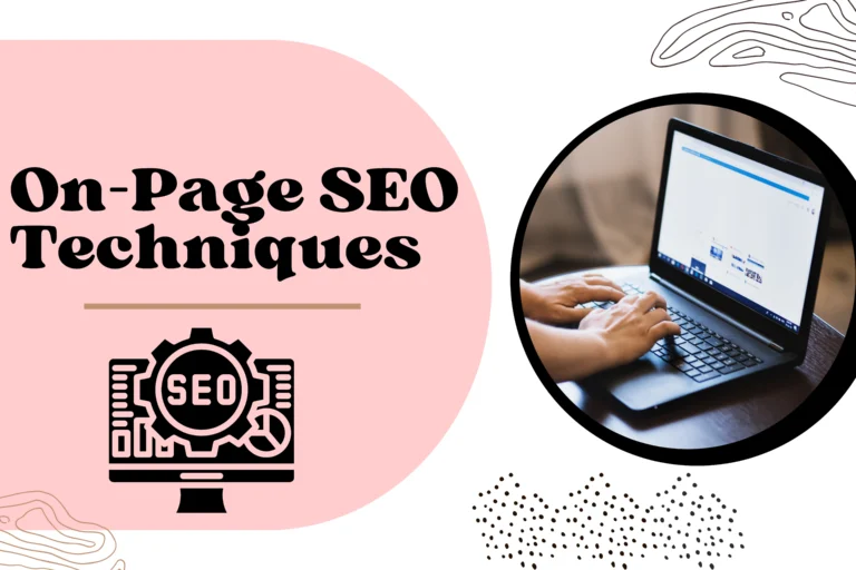 On-Page SEO Techniques